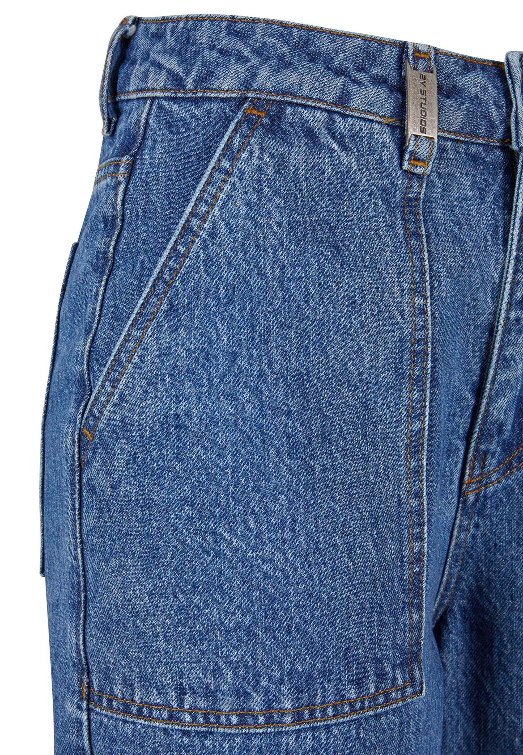 Loosefit Jeans cargo 'Lona' di 2Y Premium in blu