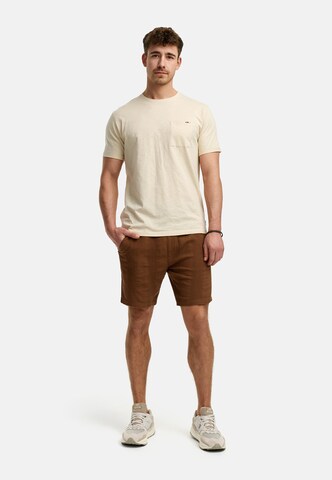 INDICODE JEANS Regular Broek 'INPop' in Bruin
