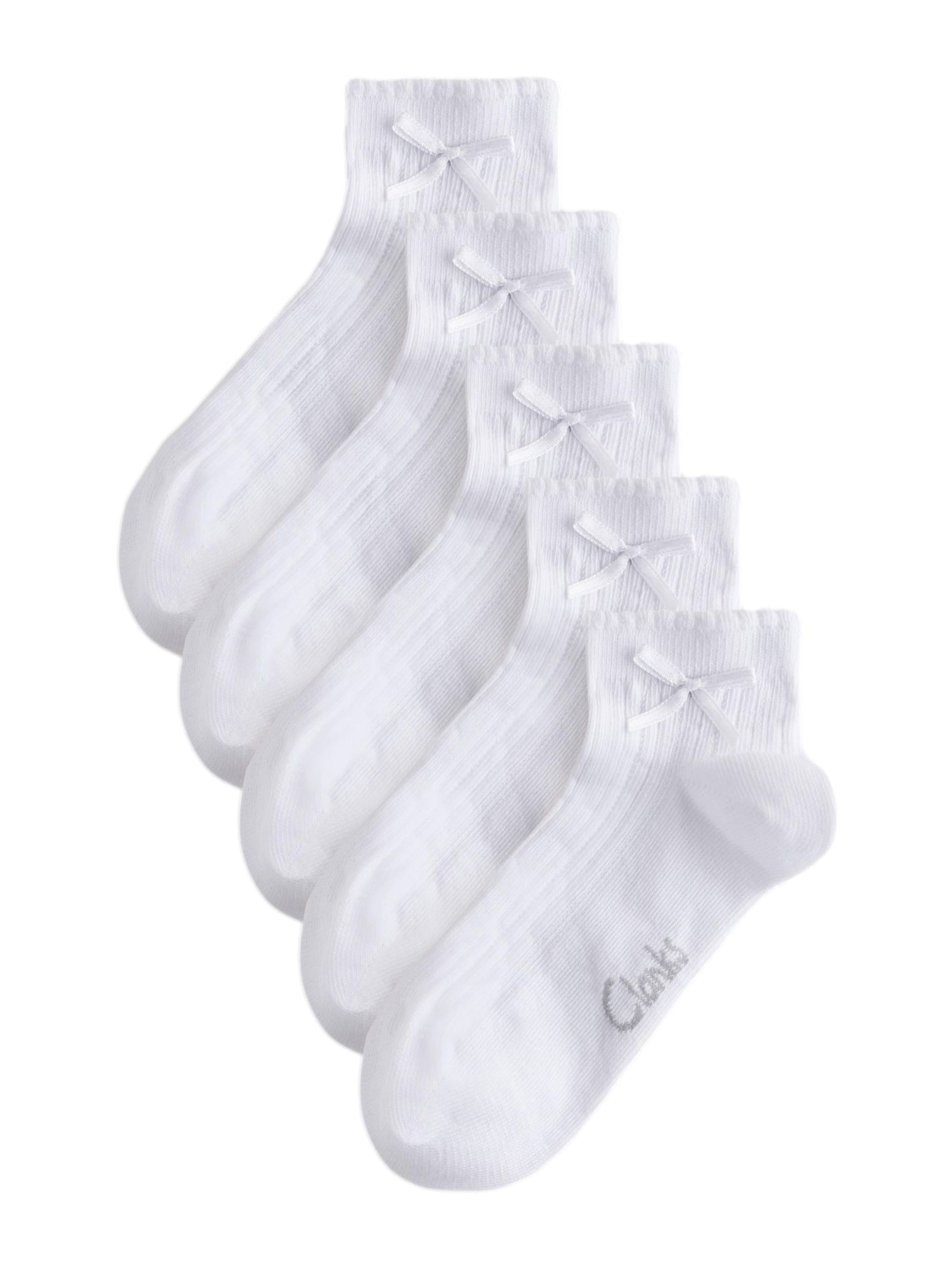 CLARKS - Meias em branco: frente