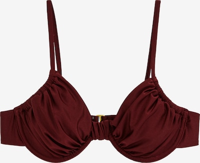 Bikinio viršutinė dalis iš WE Fashion, spalva – tamsiai raudona, Prekių apžvalga