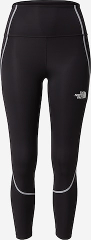 THE NORTH FACESkinny Sportske hlače 'HAKUUN' - crna boja: prednji dio