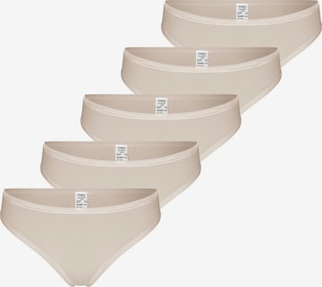 Mey Thong 'Modal Pure' in Beige: front