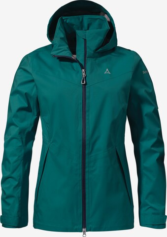 Schöffel Outdoor Jacket 'Aiplspitz' in Green: front