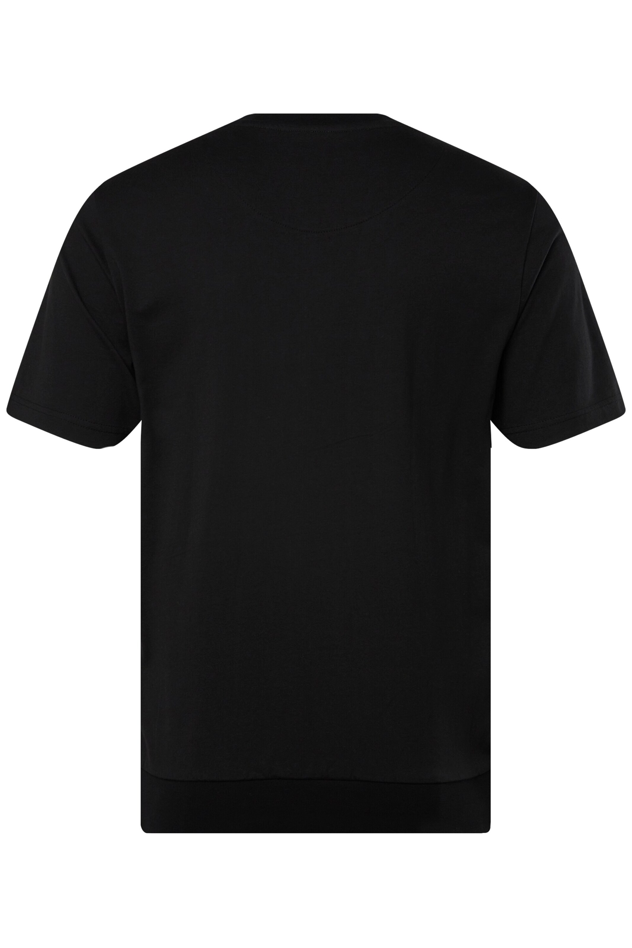 Men Plus Shirt in Black