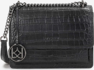 Kazar Shoulder Bag in Black: front