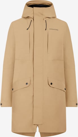 Parka d’hiver 'Falke' Didriksons en marron : devant