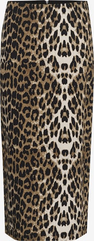 SOAKED IN LUXURY Skirt 'Xala' in Beige: front