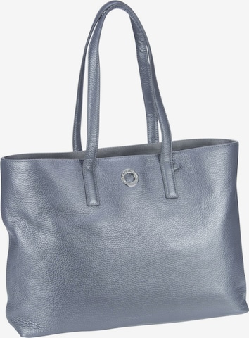 MANDARINA DUCK Shopper ' Leather Lux Tote Bag ZLT24 ' in Zilver: voorkant