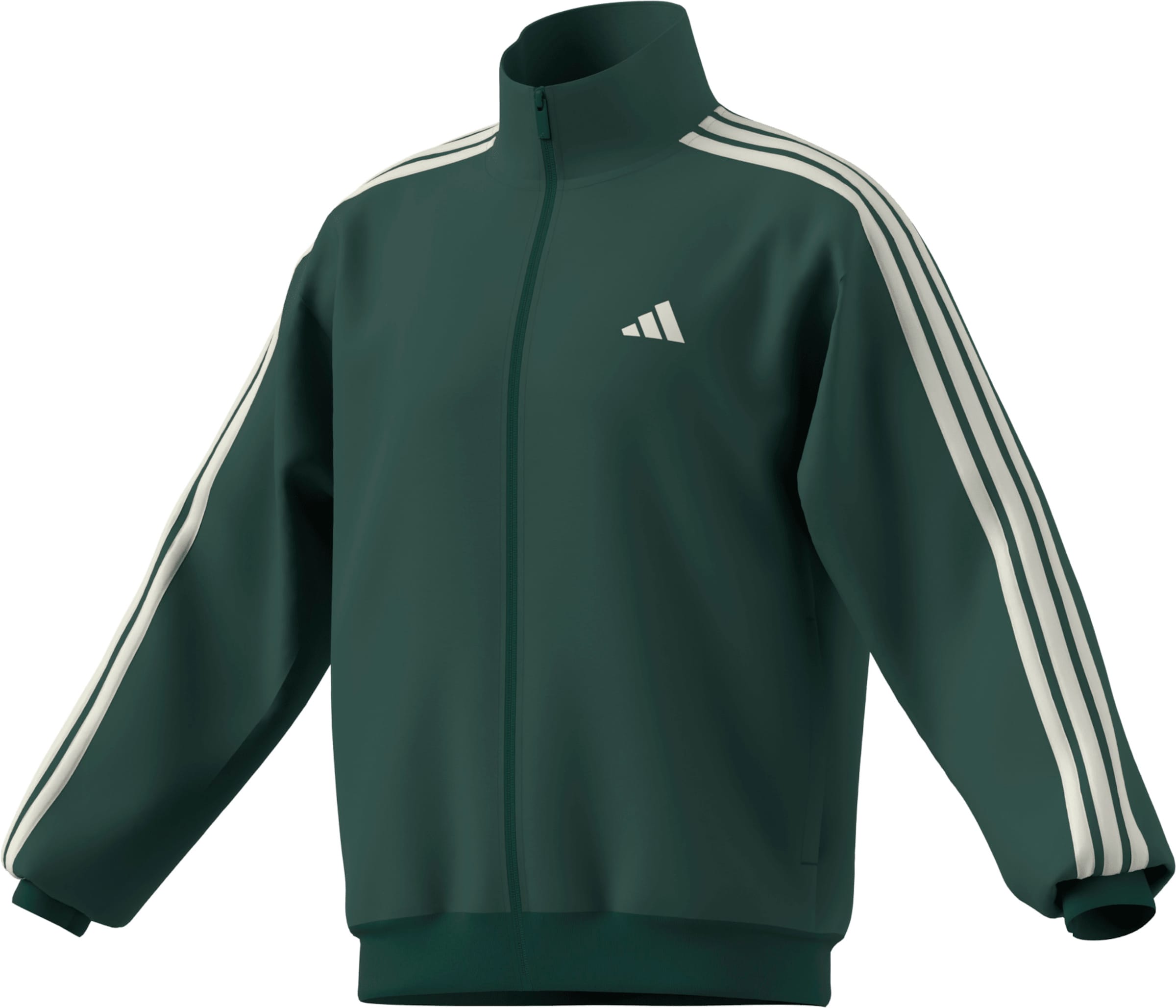 ADIDAS SPORTSWEAR - Casaco de treino em moletão 'DAYRDY TT' em verde: frente