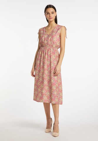 Robe d’été Usha en rose