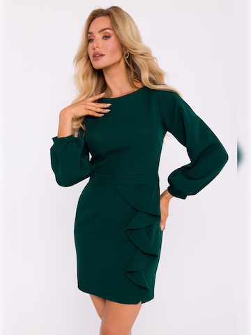 made of emotion - Vestido de gala en verde: frente