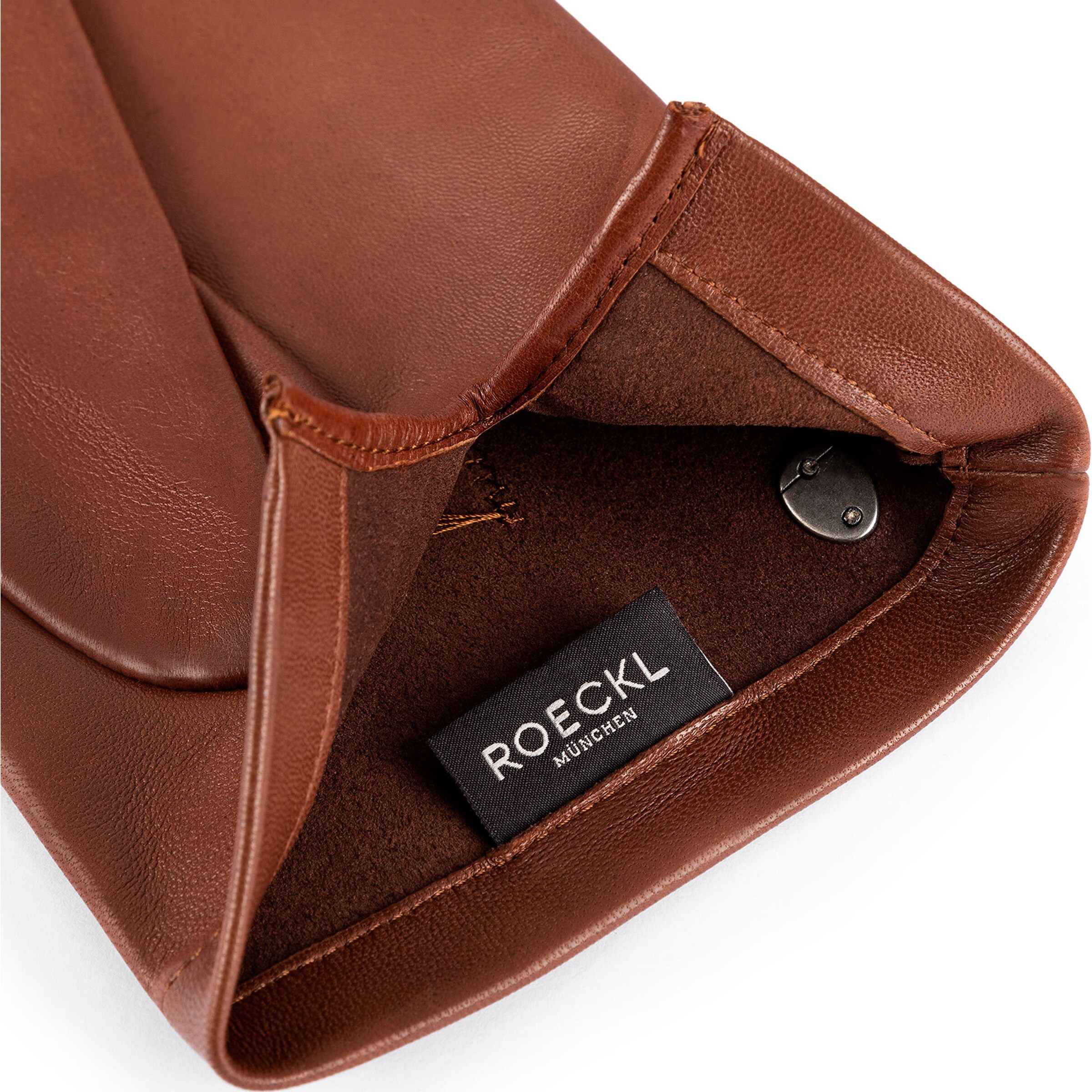 Roeckl Lederhandschuhe 'ZÜRICH' in Braun