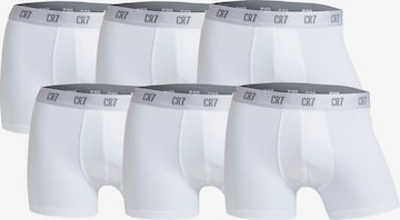 Boxers CR7 - Cristiano Ronaldo en blanc : devant