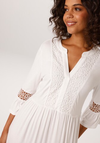 Aniston CASUAL Dress in White