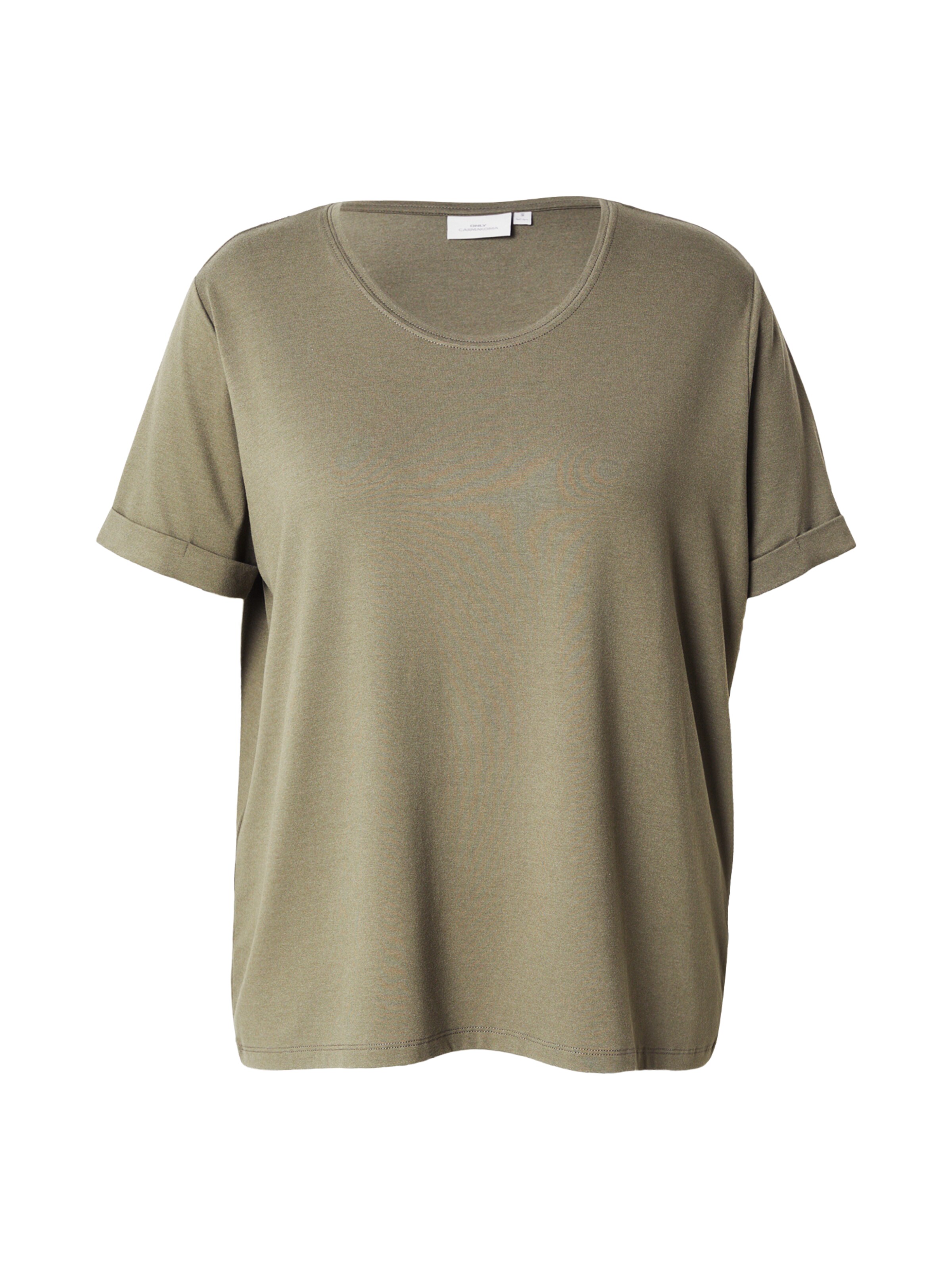 T-shirt 'CARMOSTER' ONLY Carmakoma en vert : devant