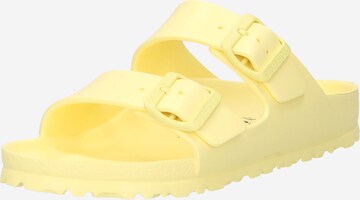 BIRKENSTOCK Pantofle 'Arizona' – žlutá: přední strana