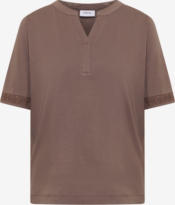 CECIL Shirt in Beige: front