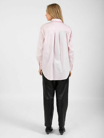 Coster Copenhagen Shirt ' Boxy ' in Pink