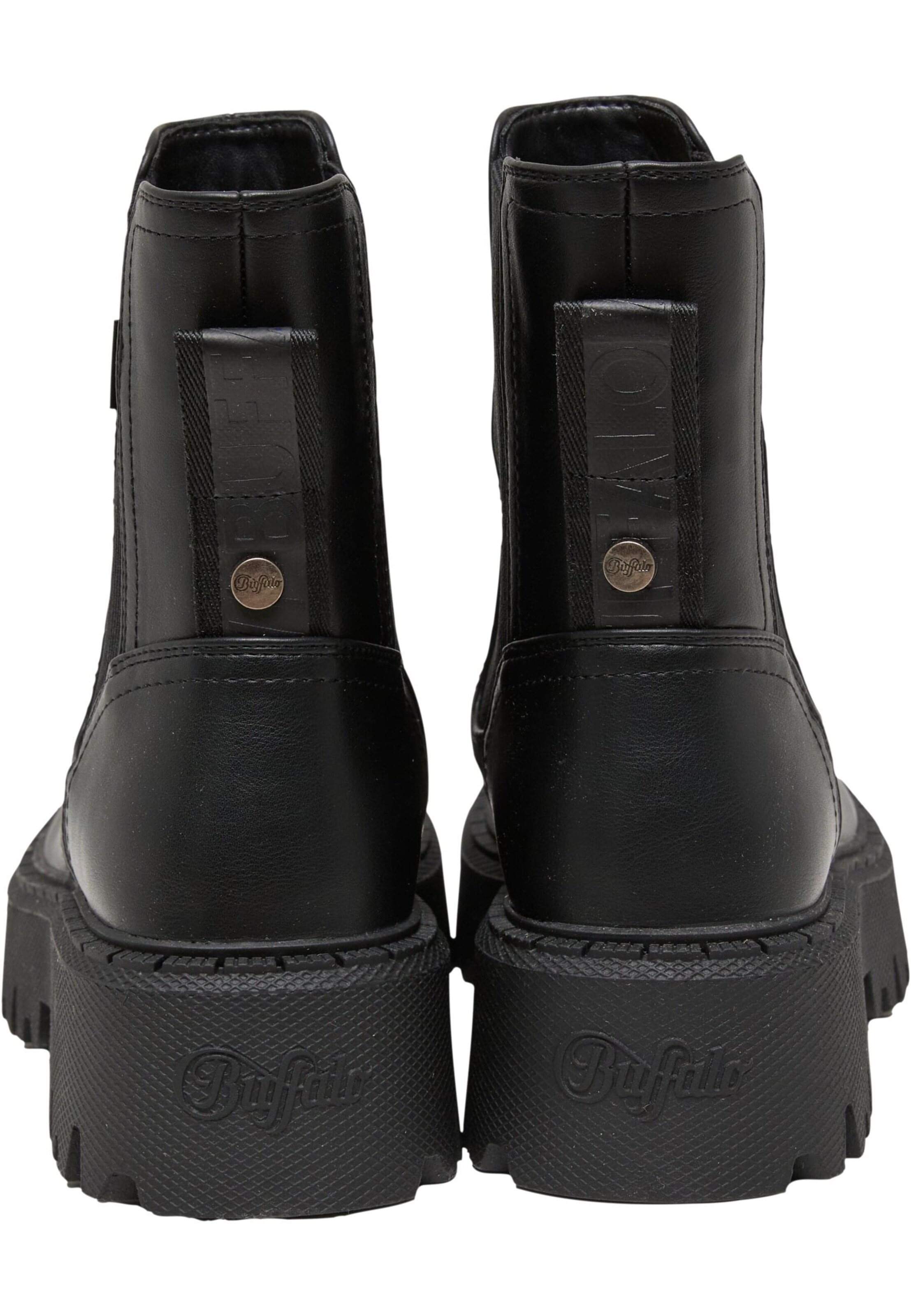 BUFFALO Μπότες chelsea 'Zane' σε μαύρο