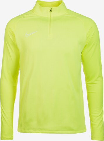 NIKE Funktionsshirt 'Academy 19 Drill' in Gelb: predná strana