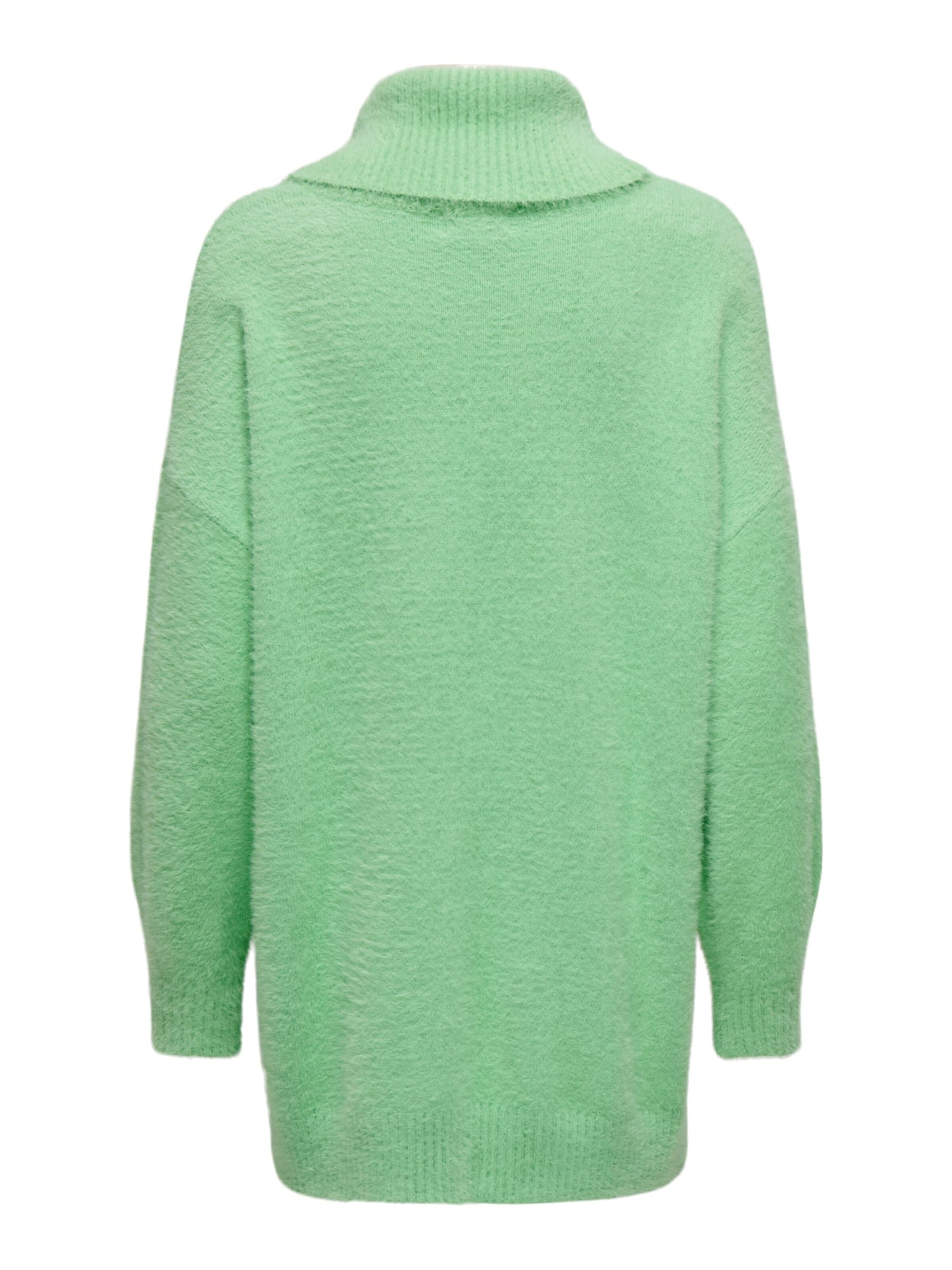 ONLY Trui 'Piumo' in Groen