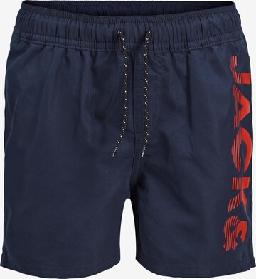 Jack & Jones Junior Swimming shorts 'Crete' in Blue: front