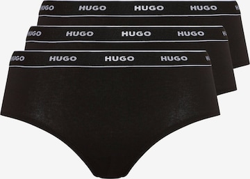 Slip HUGO Red en noir : devant