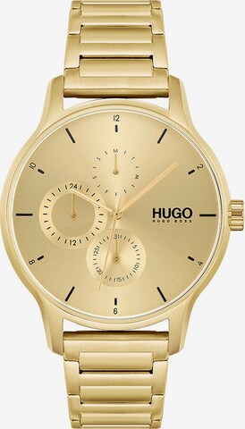 Orologio analogico di HUGO in oro: frontale