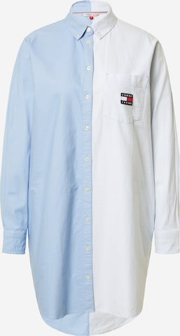 Tommy Jeans Shirt Dress in Blue: front