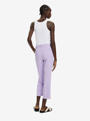 Regular Pantalon ESPRIT en violet