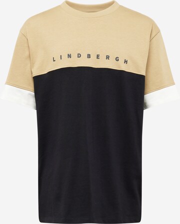T-Shirt Lindbergh en beige : devant