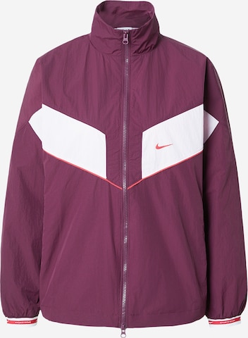 Nike Sportswear Tussenjas in Rood: voorkant