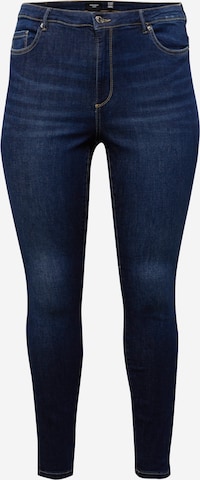 Vero Moda Curve Jeansy 'PHIA' w kolorze niebieski: przód