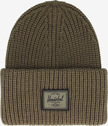 Berretto di Herschel in verde: frontale