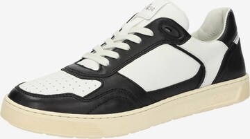 SIOUX Sneakers laag 'Tedroso-704' in Zwart: voorkant