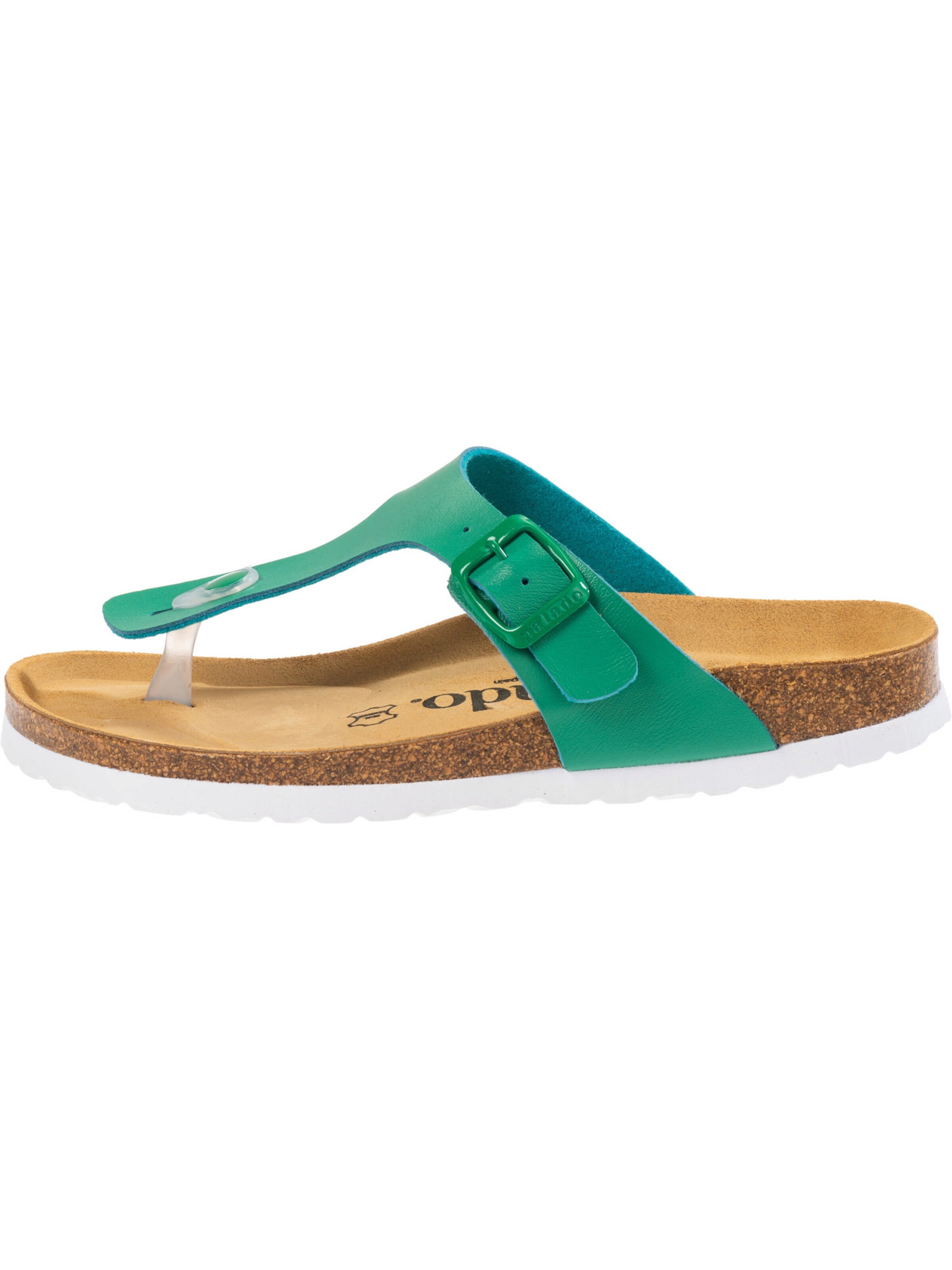 Palado T-bar sandals 'Palado Kos Matt' in Green