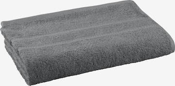 SCHIESSER Shower Towel 'Palma' in Grey: front