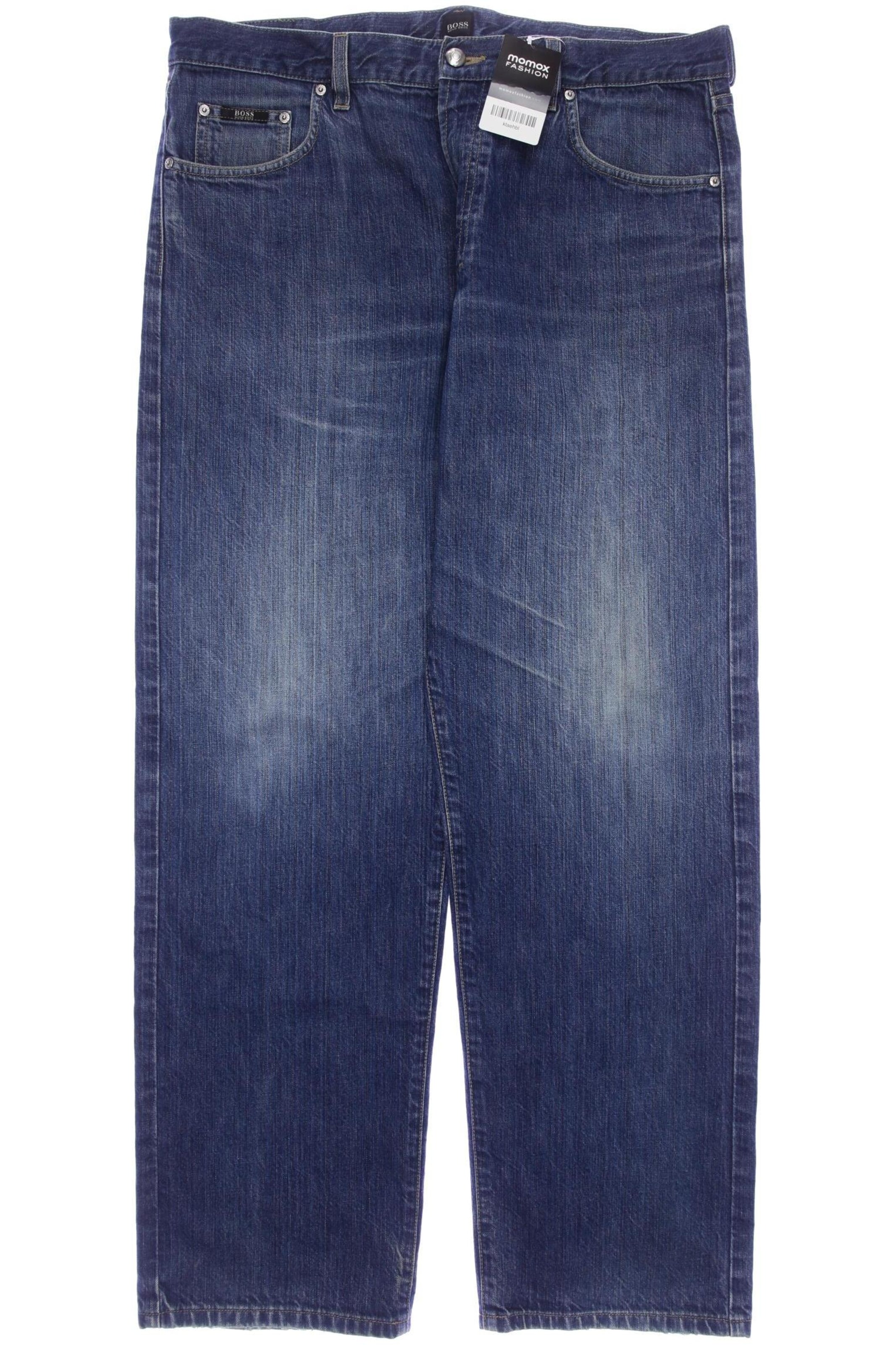 BOSS Black Jeans in 38 in Blue: front