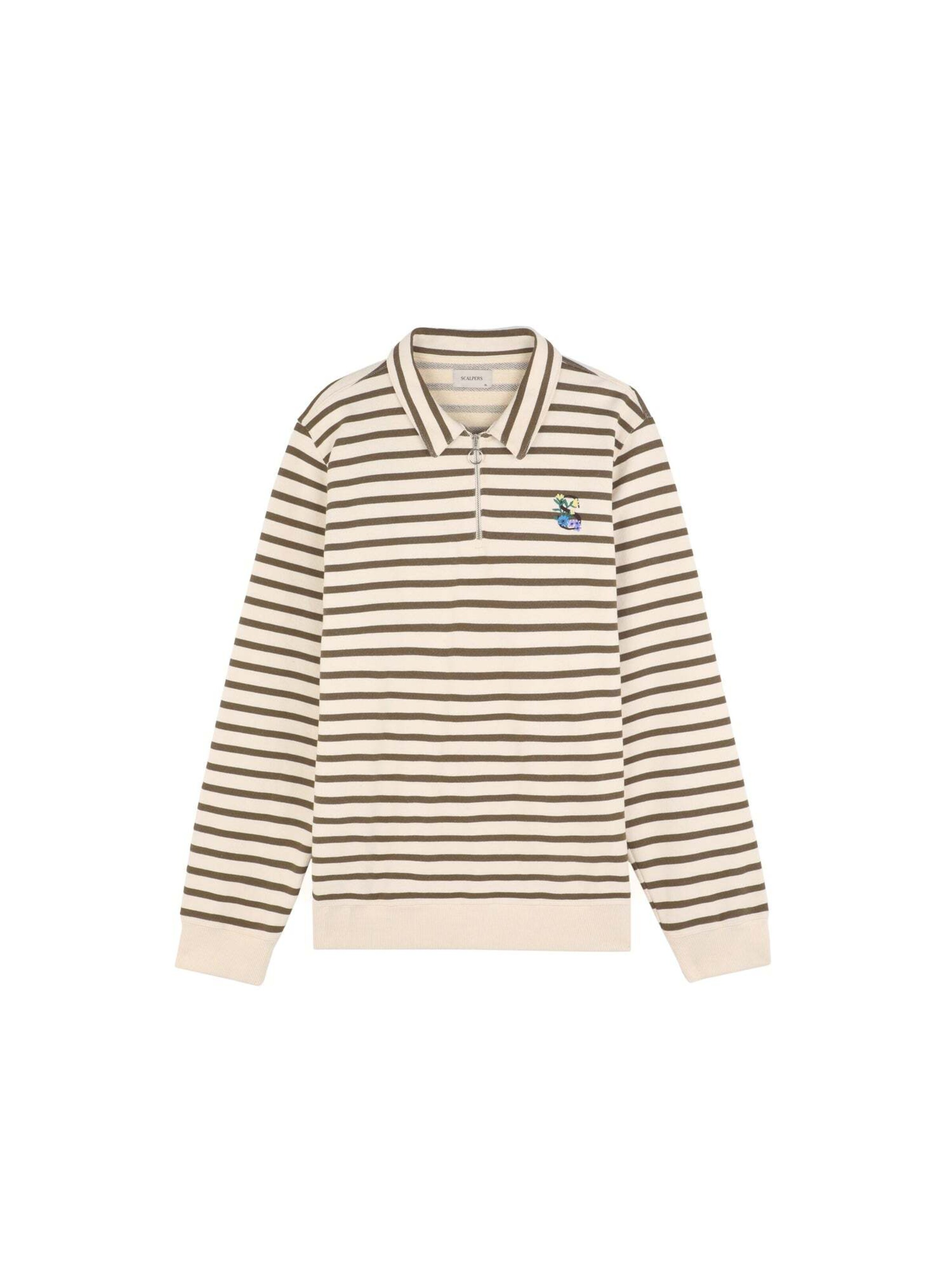 Scalpers Mikina - Zelená: predná strana