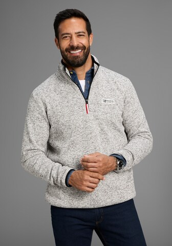Man's World Sweatshirt in Grey: front