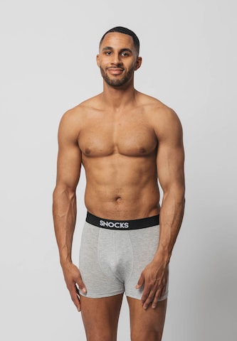 SNOCKS Boxer shorts in Blue: front