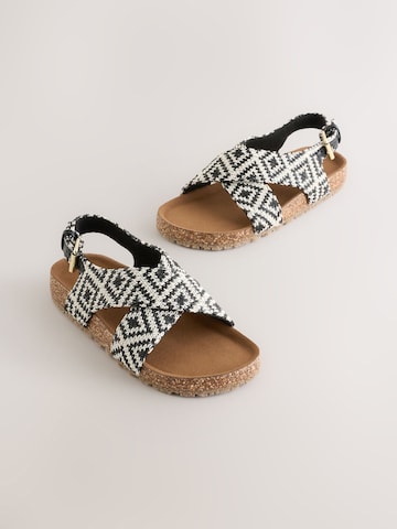 Sandales Next en noir