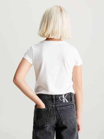 T-Shirt Calvin Klein Jeans en blanc