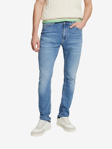 ESPRIT Skinny Jeans in Blauw: voorkant