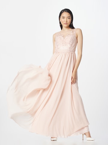 Robe de soirée Laona en rose