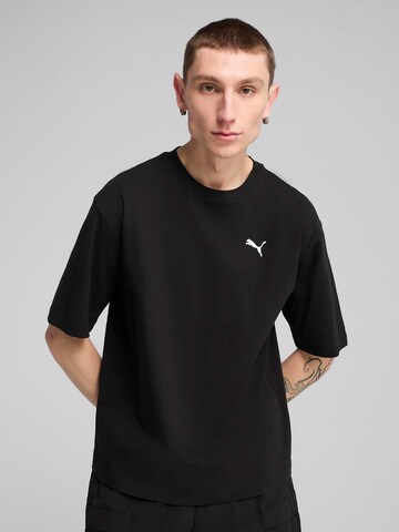 T-Shirt 'Wardrobe Ess' PUMA en noir : devant