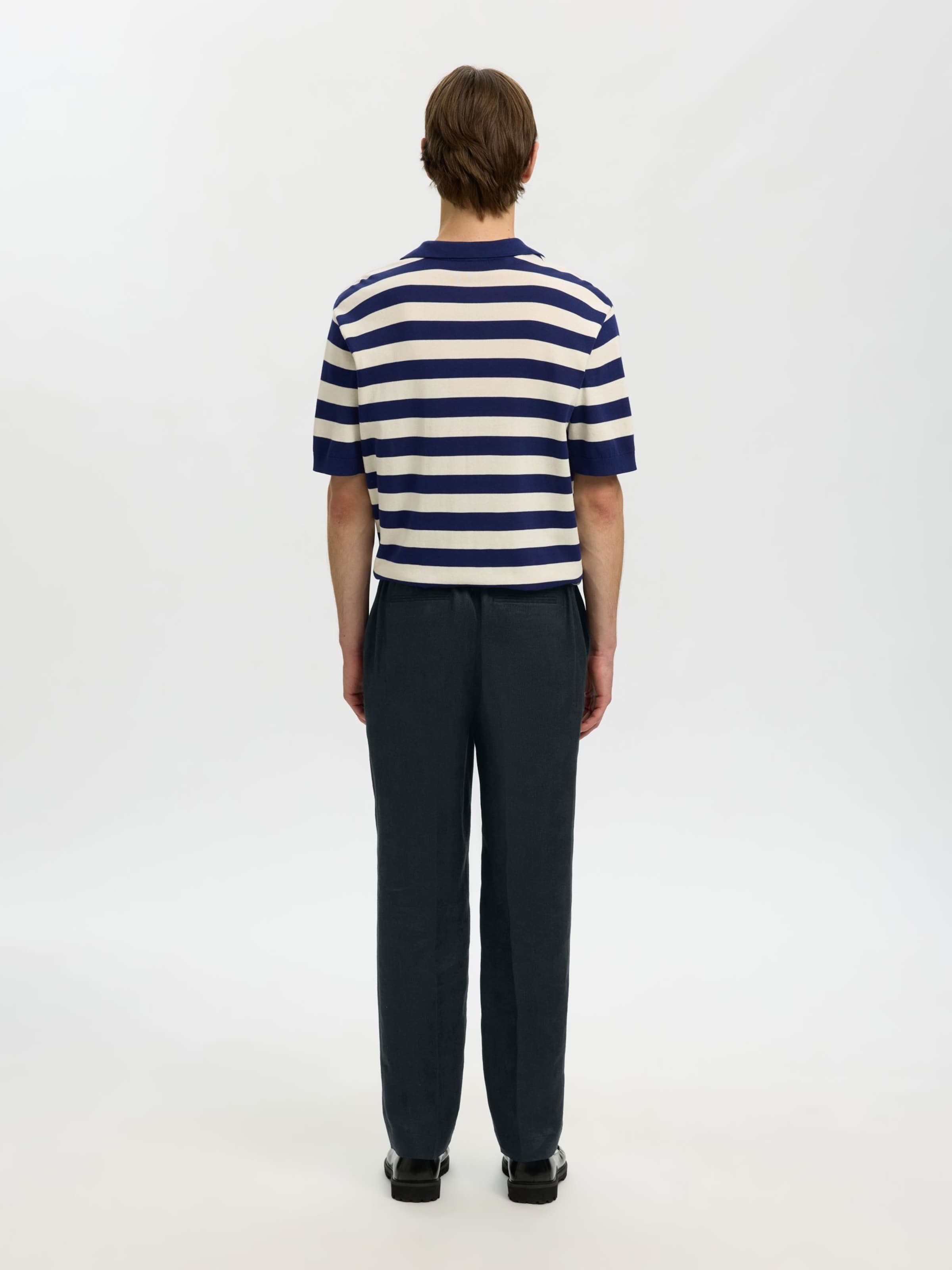 SELECTED Regular Broek in Zwart