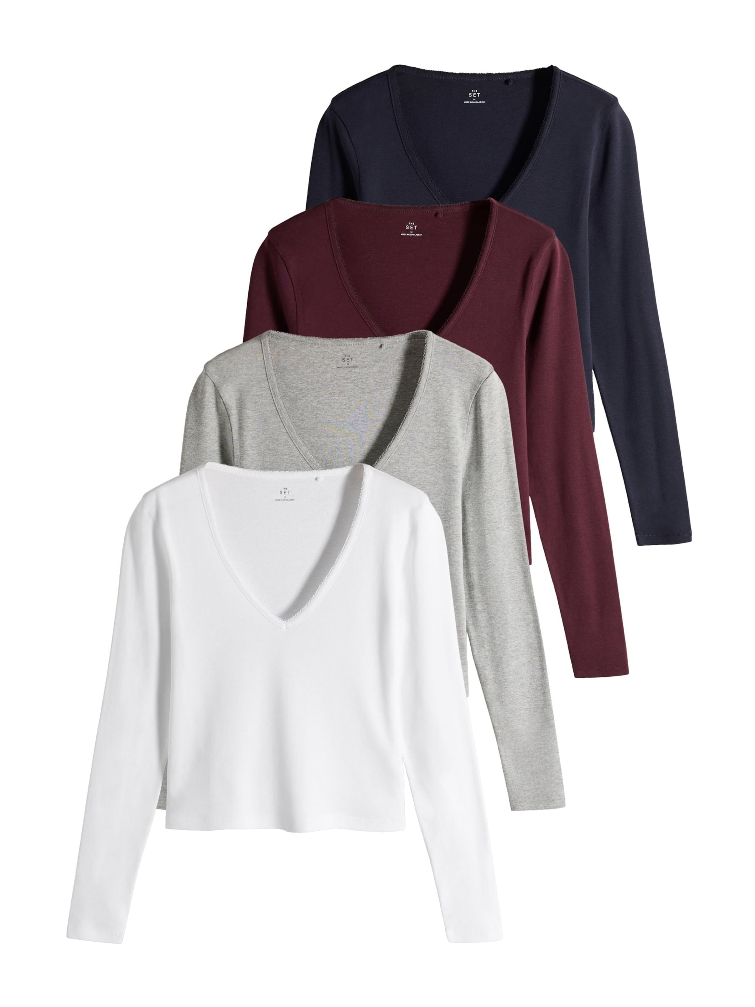 The Set Shirt in Blue: front