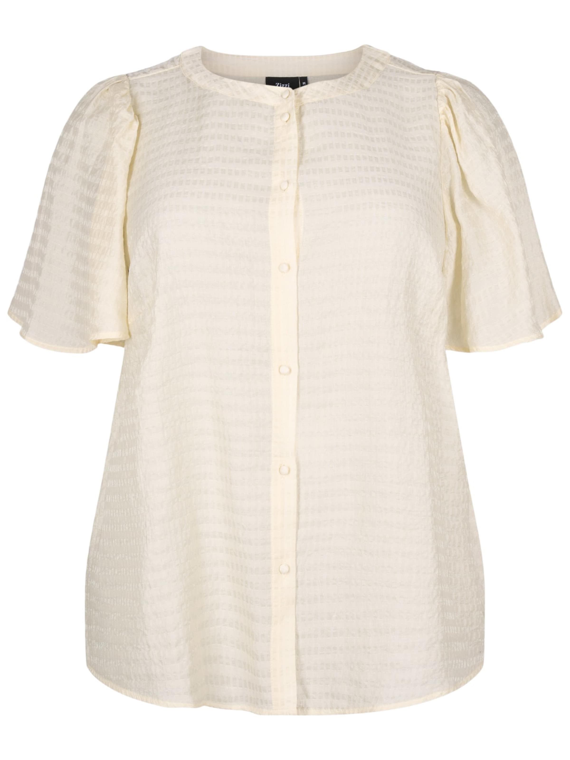 Zizzi Blúzka &#x27;MSABA&#x27; - Béžová: predná strana