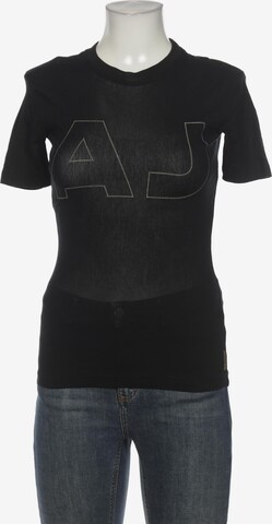 Armani Jeans T-Shirt M in Schwarz: predná strana